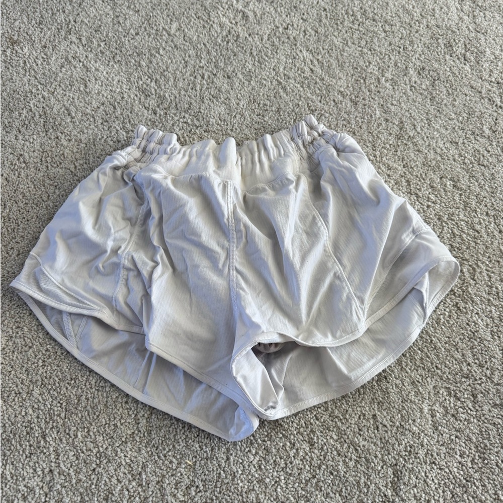 lululemon athletica Light Gray Athletic Shorts